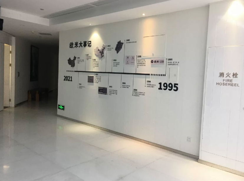 公司大事件文化墻，發(fā)展歷程文化墻，企業(yè)發(fā)展歷程(圖1)